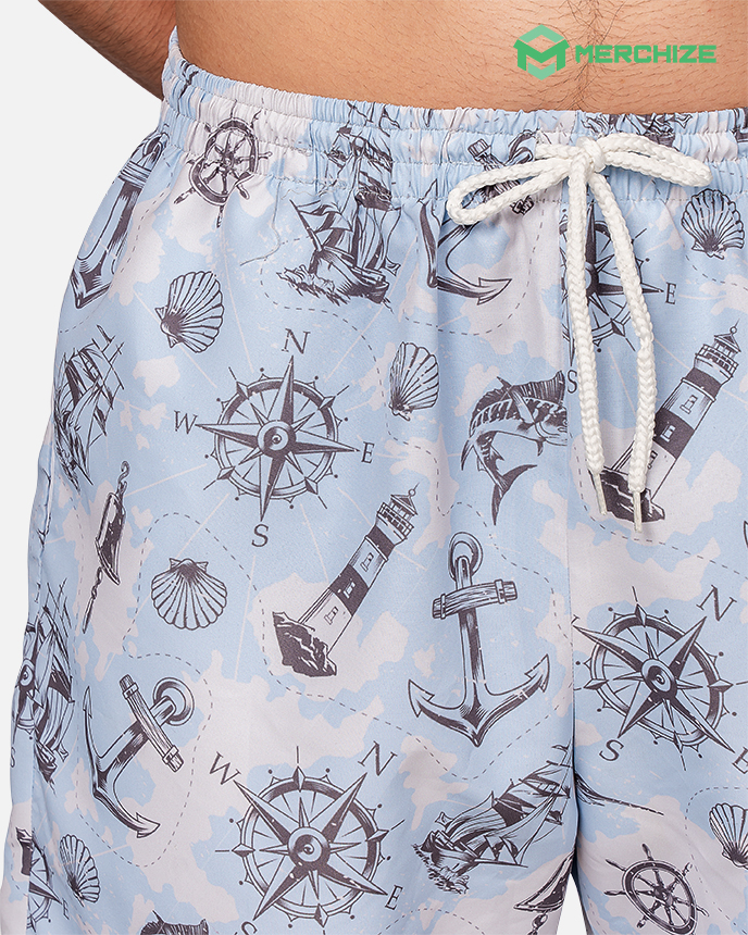 All-over Print Hawaiian Shorts