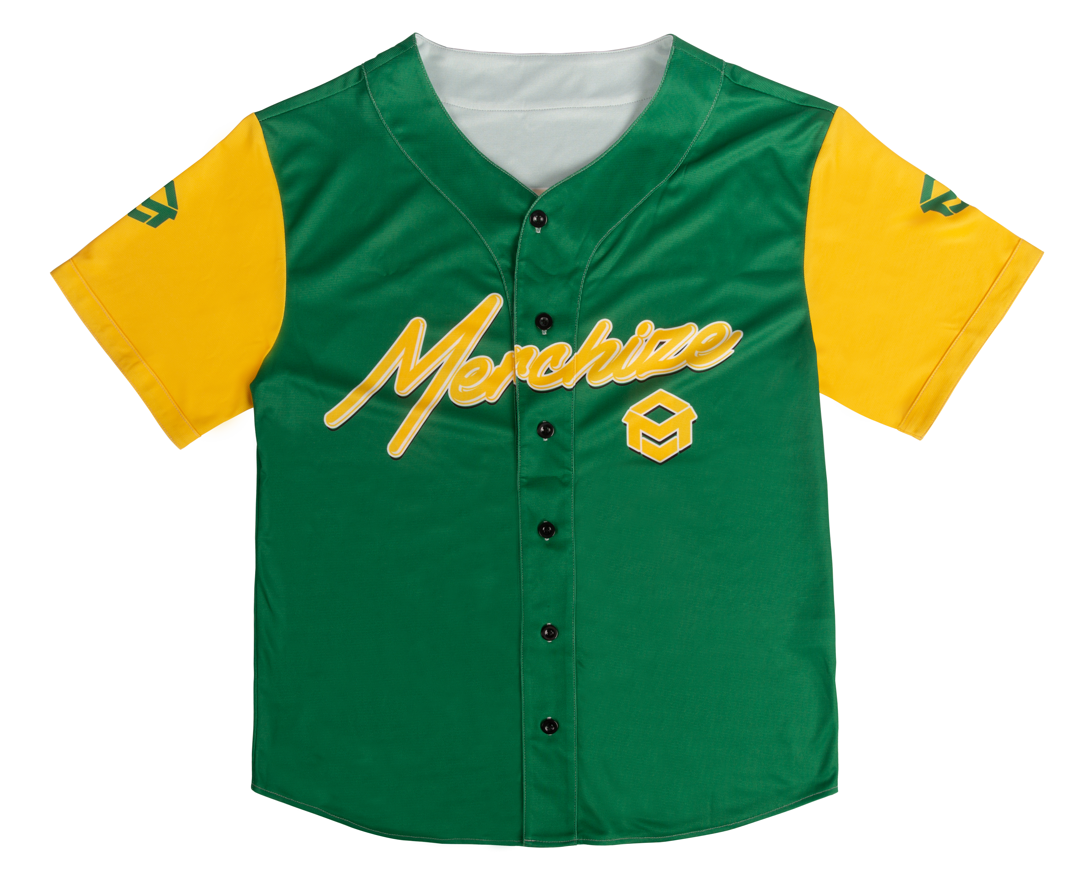 All-over Print Baseball Jersey Without Piping