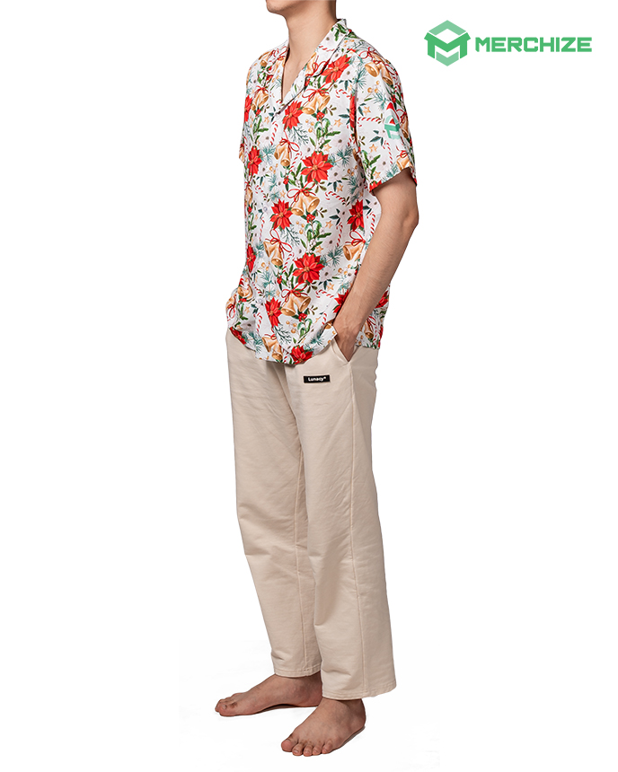 All-over Print Short-sleeve Hawaiian Shirt