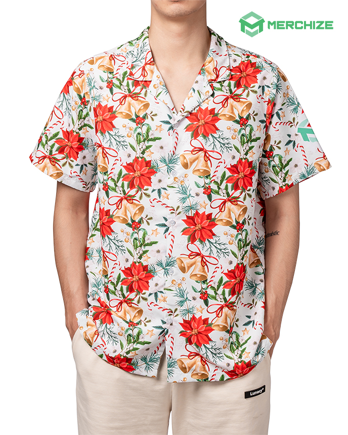 All-over Print Short-sleeve Hawaiian Shirt