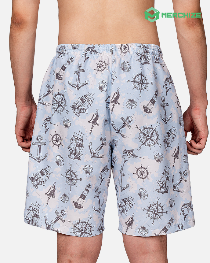 All-over Print Hawaiian Shorts