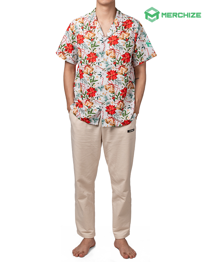 All-over Print Short-sleeve Hawaiian Shirt