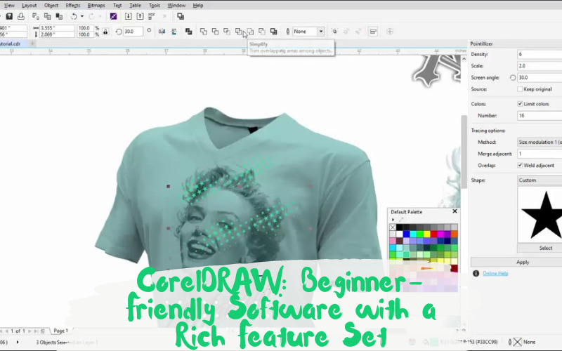 CorelDRAW: Beginner-Friendly Software with a Rich Feature Set