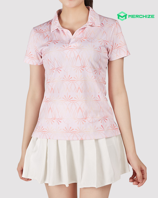 All-over Print Women's Polo Shirt (Lightweight)