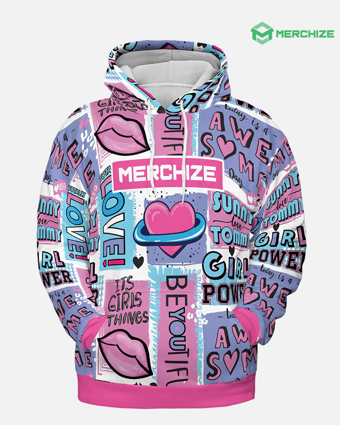 All-over Print Hoodie (Lightweight)