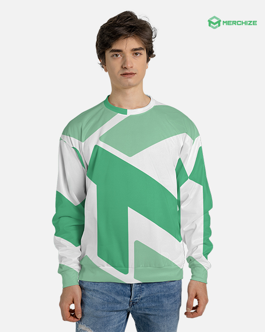 Custom All-over Print Sweatshirt (Midweight) - Merchize
