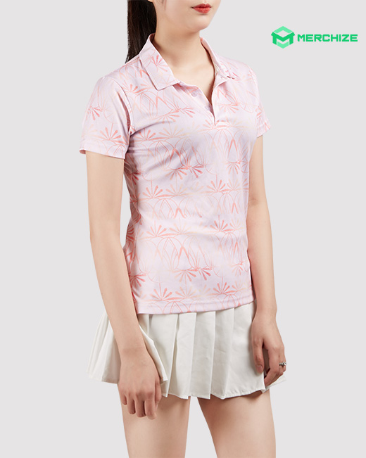 All-over Print Women's Polo Shirt (Lightweight)