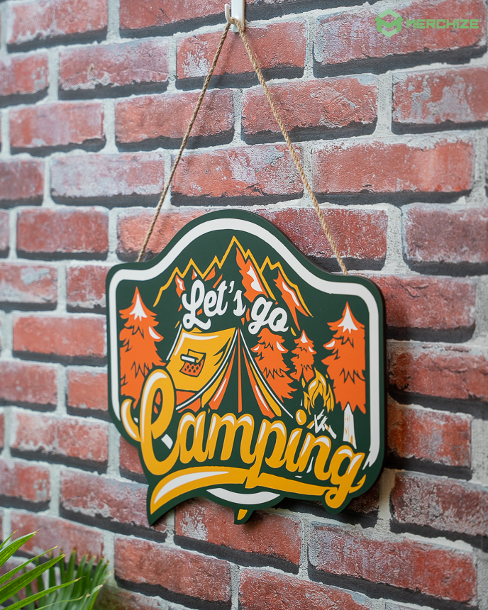 Custom Shape Wood Sign